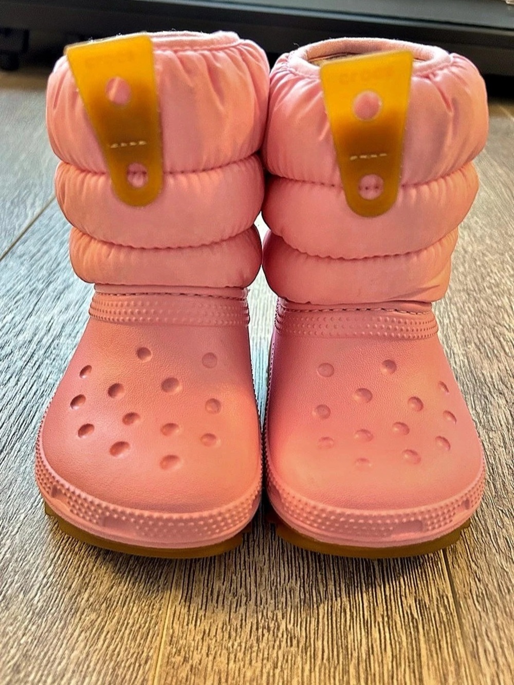 Crocs Kids' Classic Neo Puff Boot Pink Toddler 5